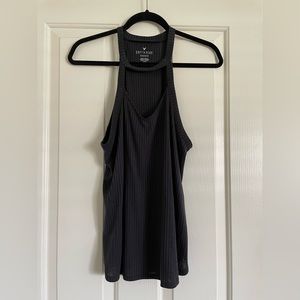 American Eagle Black Halter Top